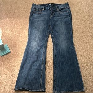 Blue jeans from American Eagle